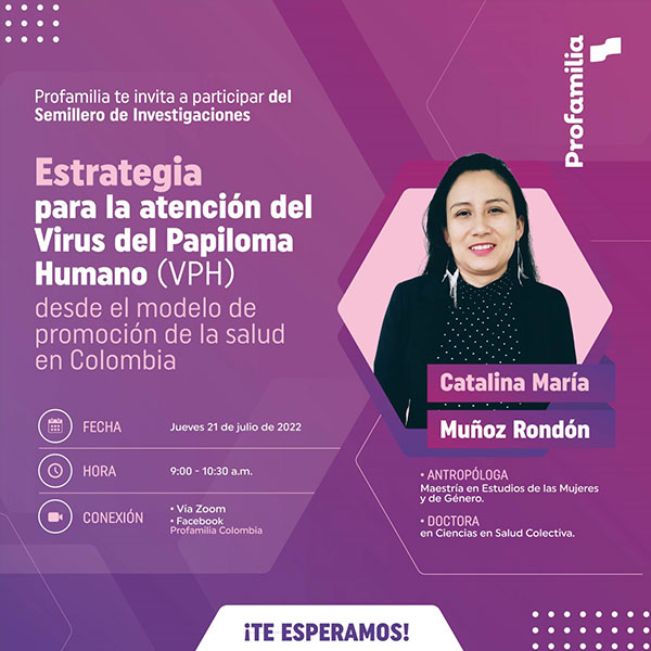 Estrategia para la atención del Virus de Papiloma Humano (VPH) desde el modelo de promoción de la salud en Colombia