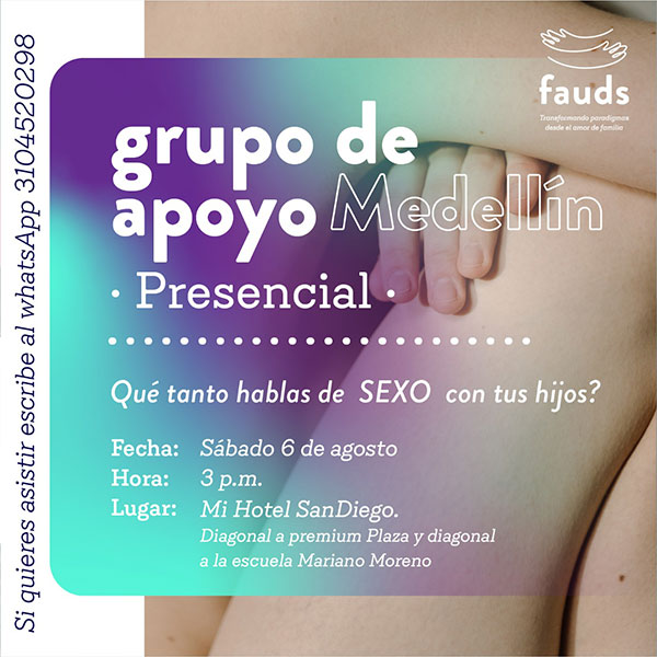 Medellín: ¿Qué tanto hablas de sexo con tu hijo?