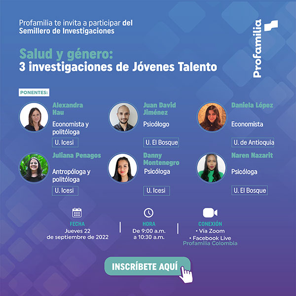 Salud y género: tres investigaciones de Jóvenes Talento