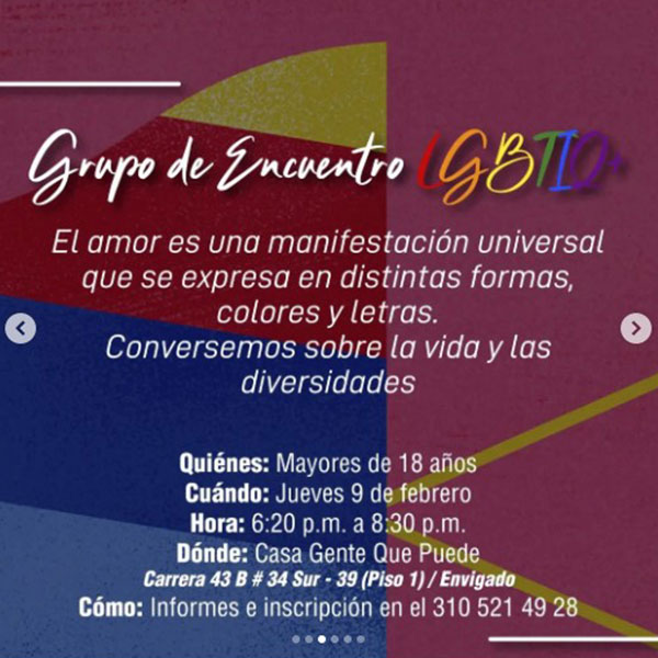 Grupo de encuentro LGBTIQ+