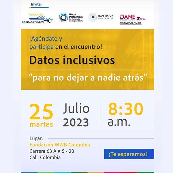 Datos inclusivos para no dejar a nadie atrás